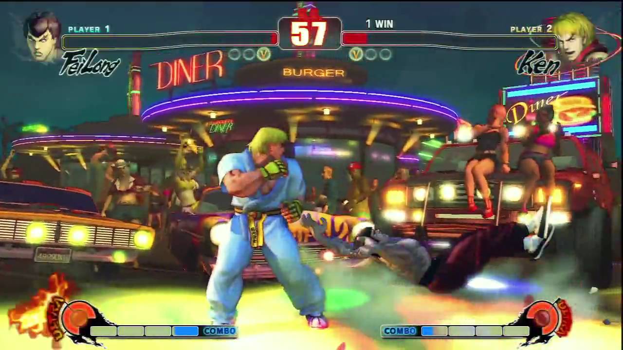2dFighter(fei long) vs. Dope(ken)
