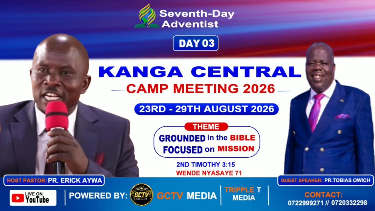 Day 3 |SDA Church Kanga Central-Rongo | Camp Meeting 2026