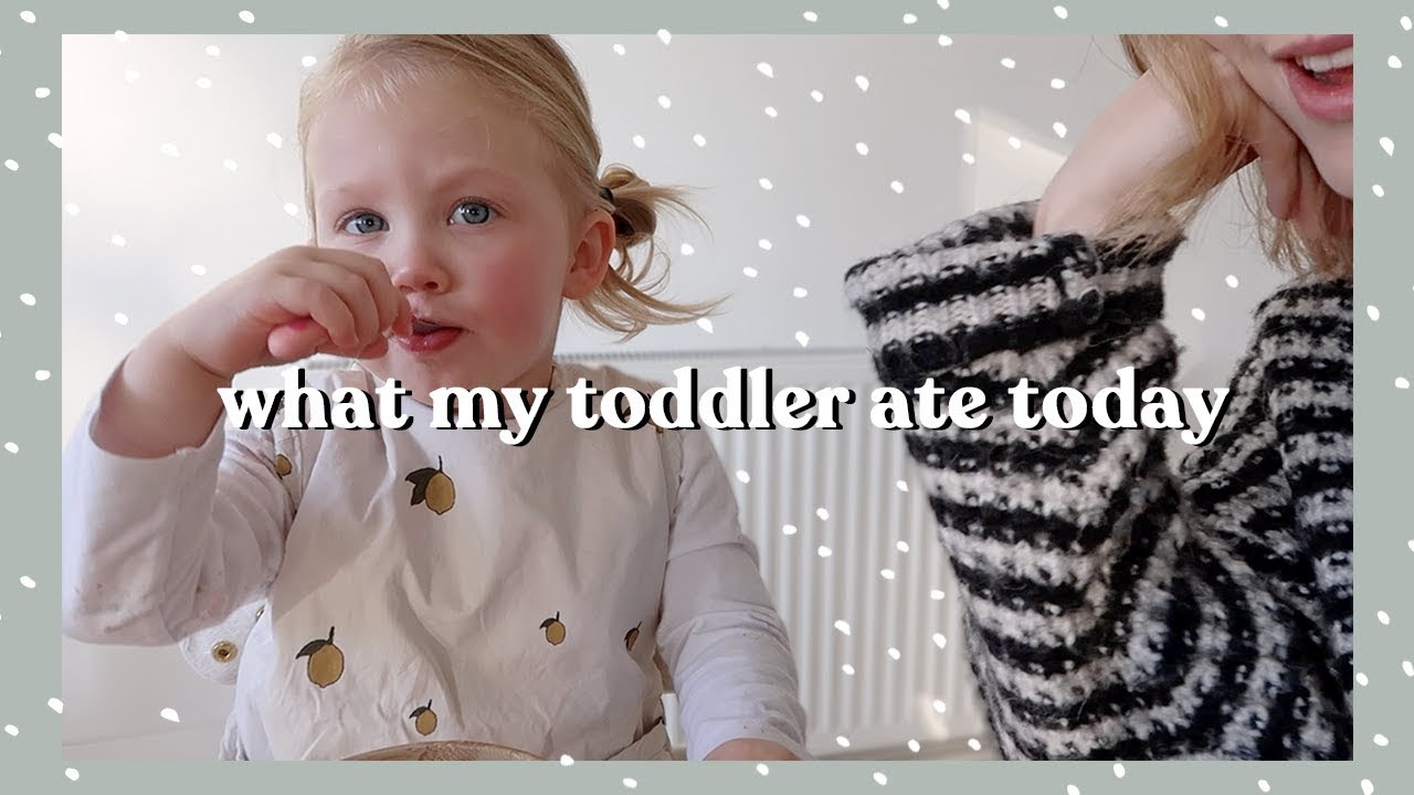 What My Toddler Ate Today | Rhiannon Ashlee
