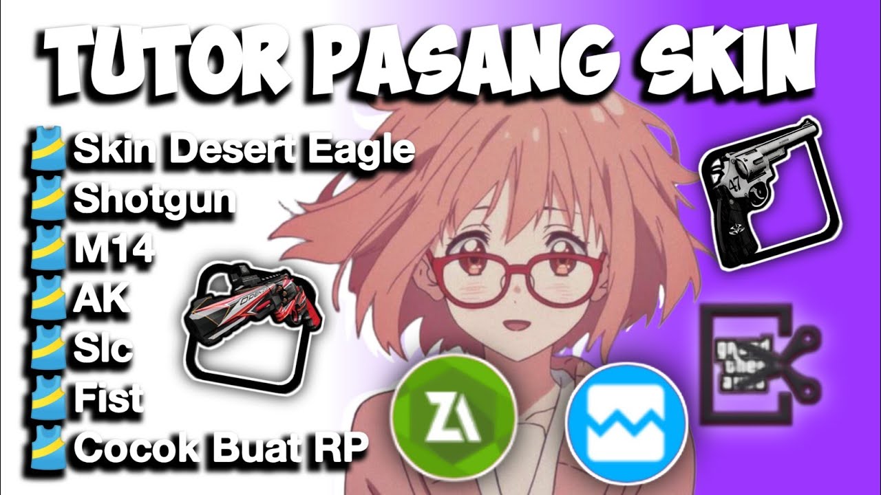 LENGKAP CARA PASANG MOD SKIN SENJATA DI GTA SAMP | TUTORIAL PASANG WEAPON SKIN DI GTA SAMP