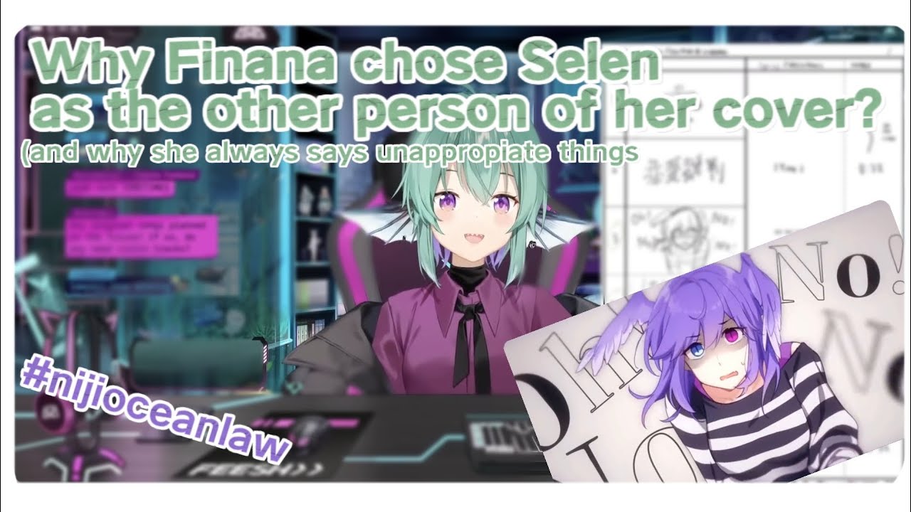 Why Finana chose Selen as the other person of her cover