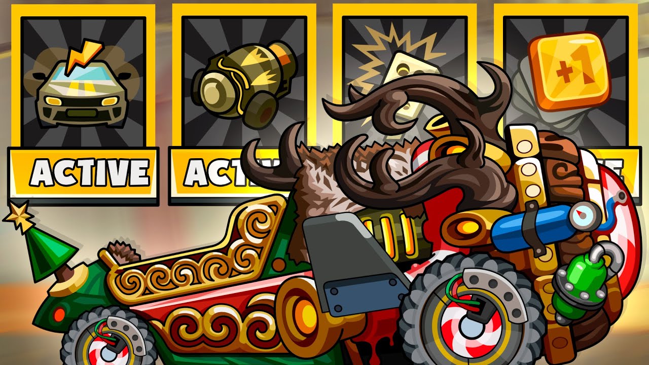 UNLOCKED VEHICLE BROKEN BEAST! HILL CLIMB RACING 2!