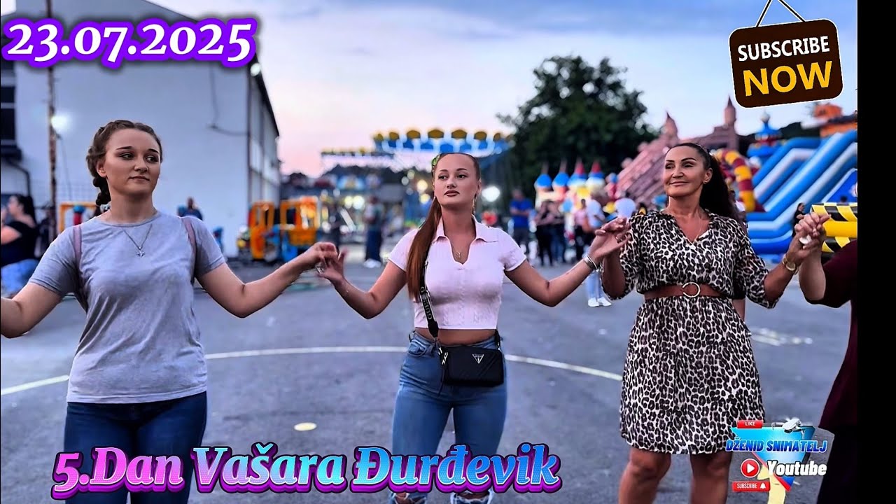 5.Dan vašara u Đurđeviku (23.07.2025)Kraljica Hadžira kolo igra