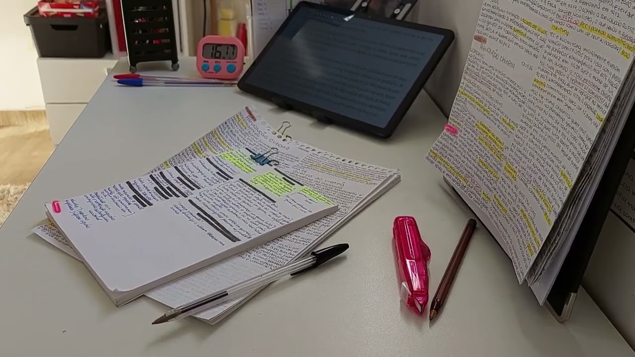 🏛⁶⁸ tarde de estudos + produtividade e motivação