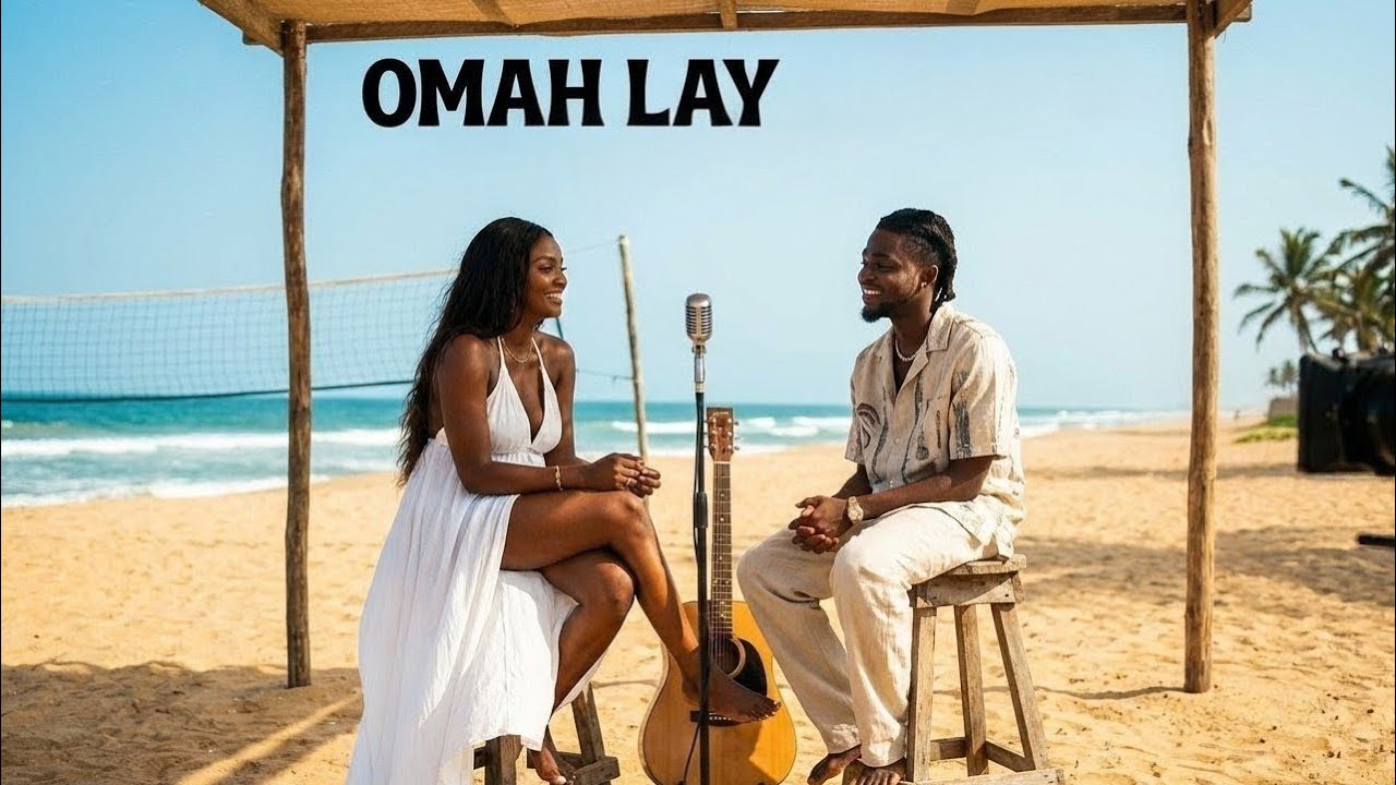 Omah Lay - Feeling Good(Official Lyrics Video) |Ai Video 