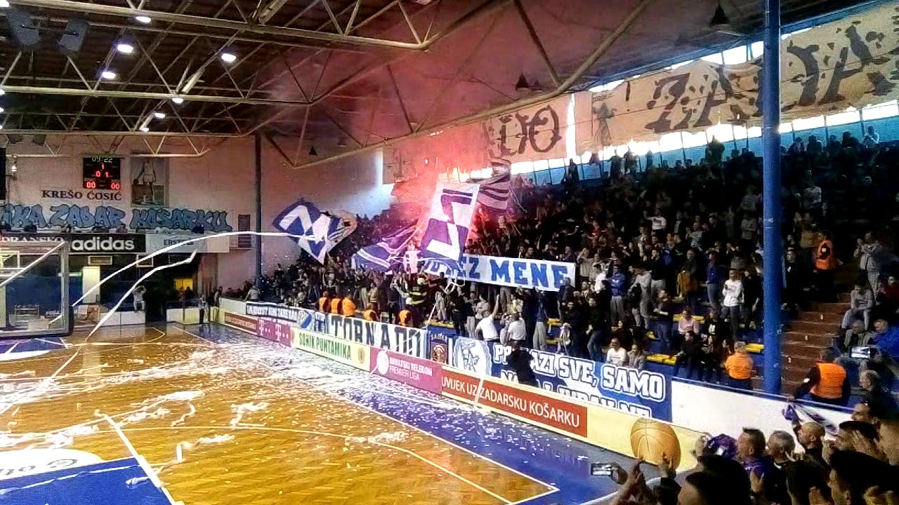 Zadar - Skrljevo dvorana Jazine