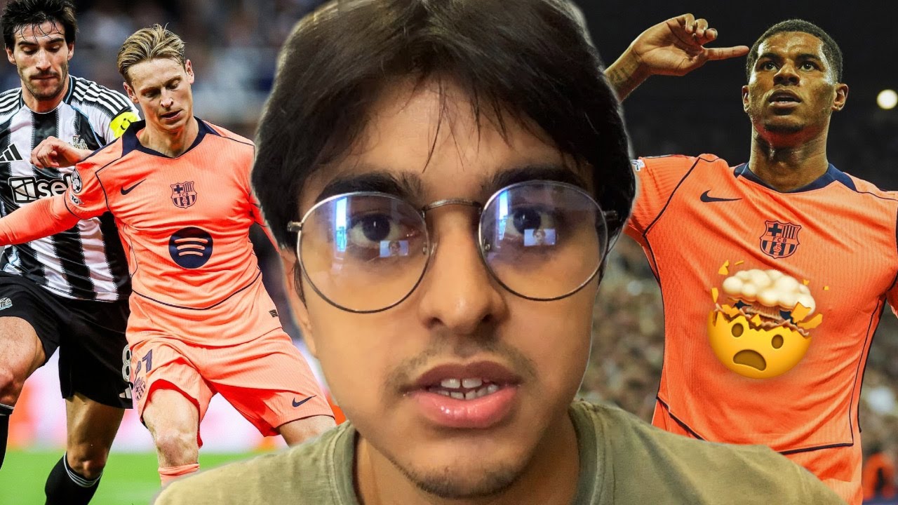 RASHFORD IS BACK!! | PEDRI & FRENKIE MASTERCLASS | NEWCASTLE 1-2 BARCELONA