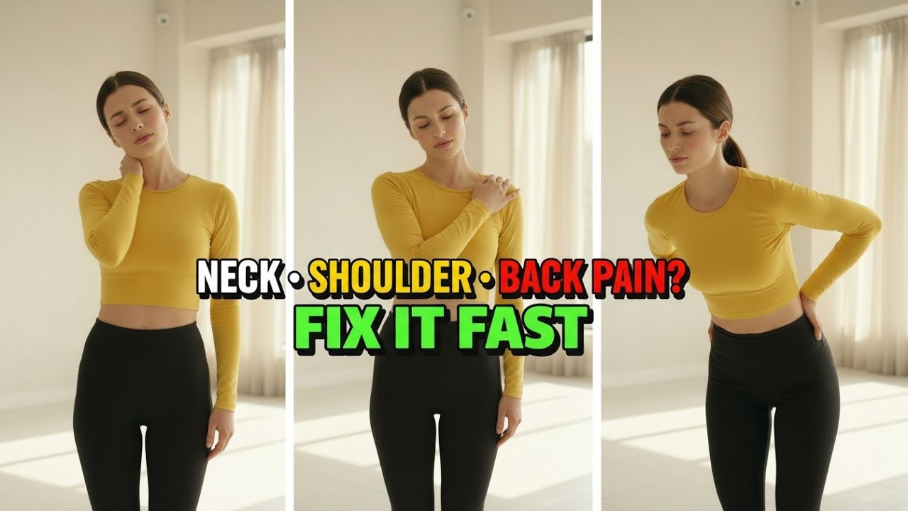 15 Shoulder Pain Relief Exercises: Fix Impingement, Bursitis & Rotator Cuff At Home (No Equipment)