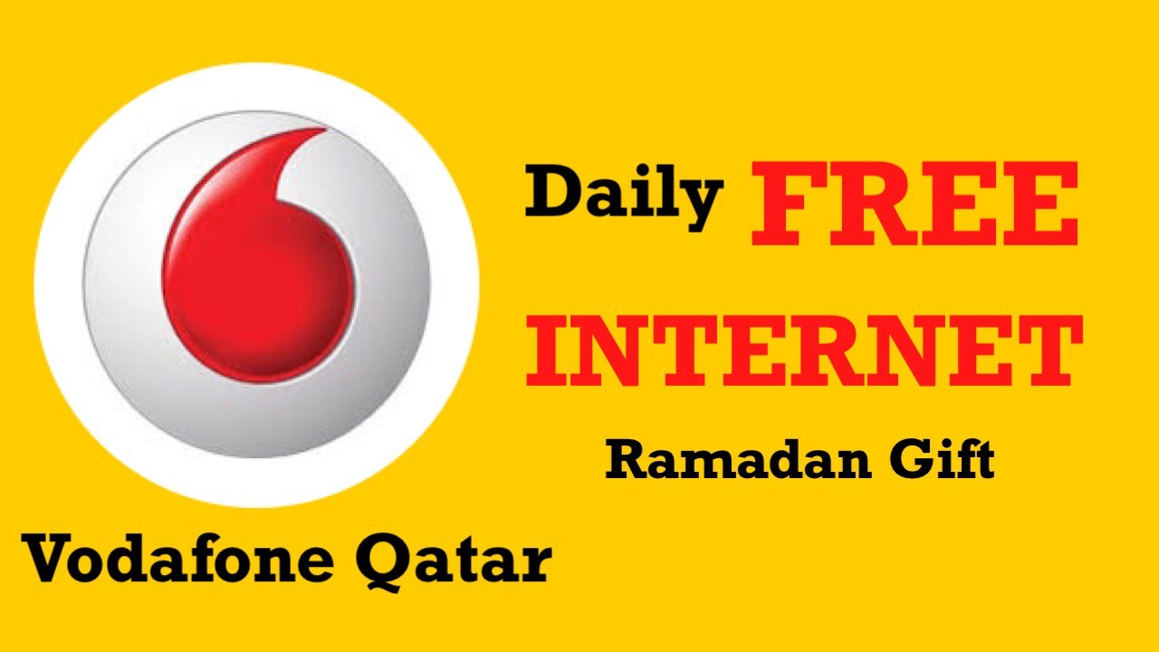 Free internet Qatar vodafone