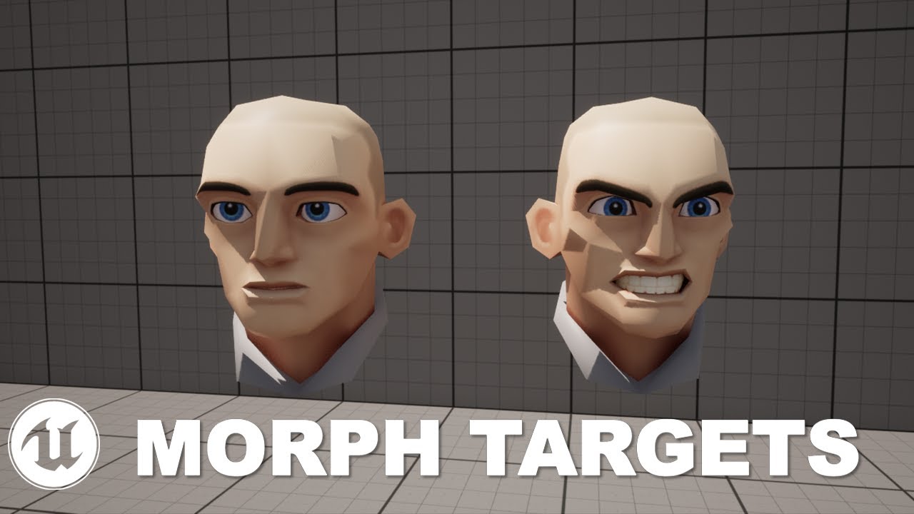 Как создать цели морфинга в Unreal Engine 5