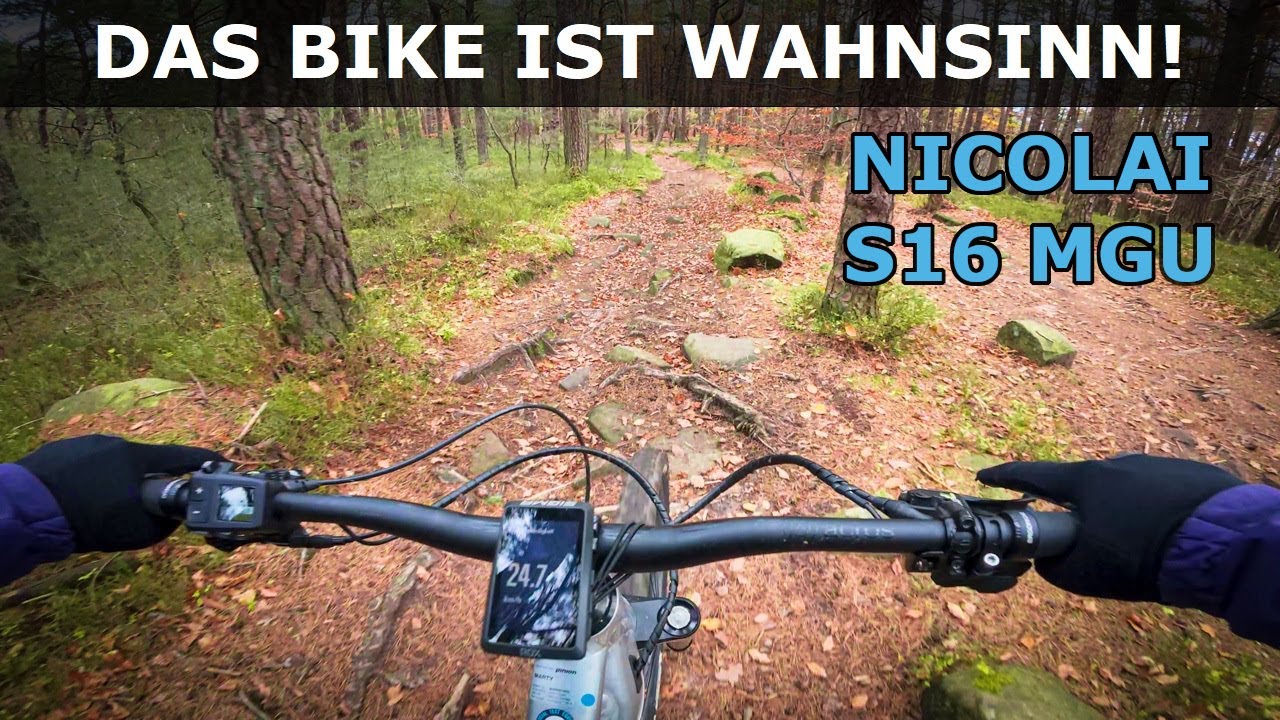 Die Pfälzer Wald Uphill Probe mit dem Nicolai S16 MGU - Wo ist der Haken?