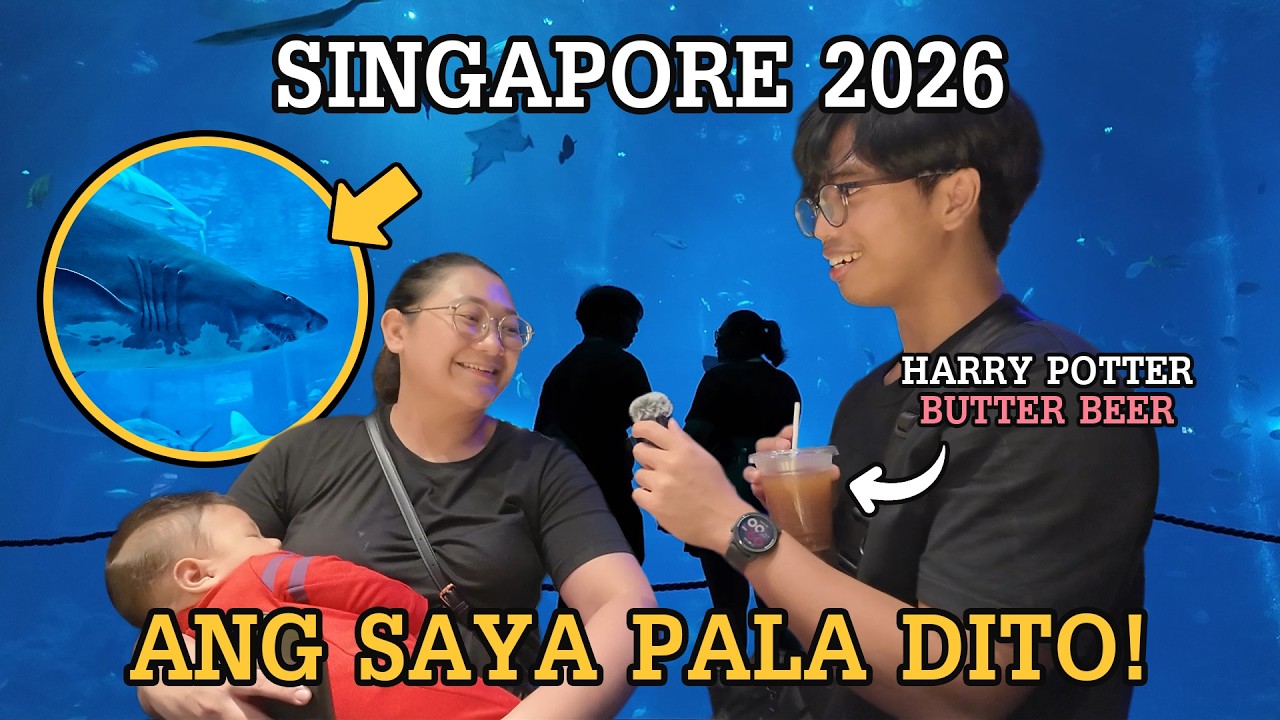 SINGAPORE 2026: Oceanarium, Harry Potter… ANG SAYA PALA DITO!