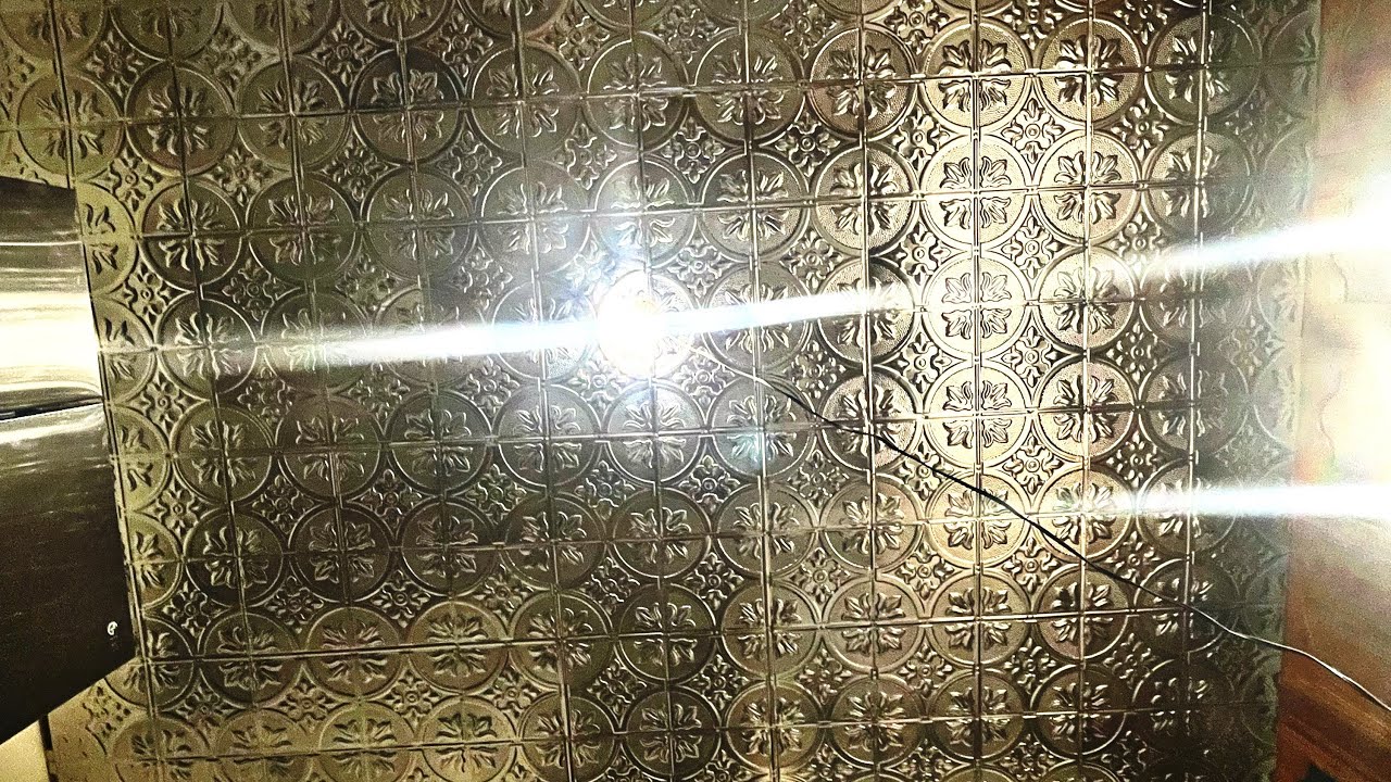 How to install Metal ceiling tiles