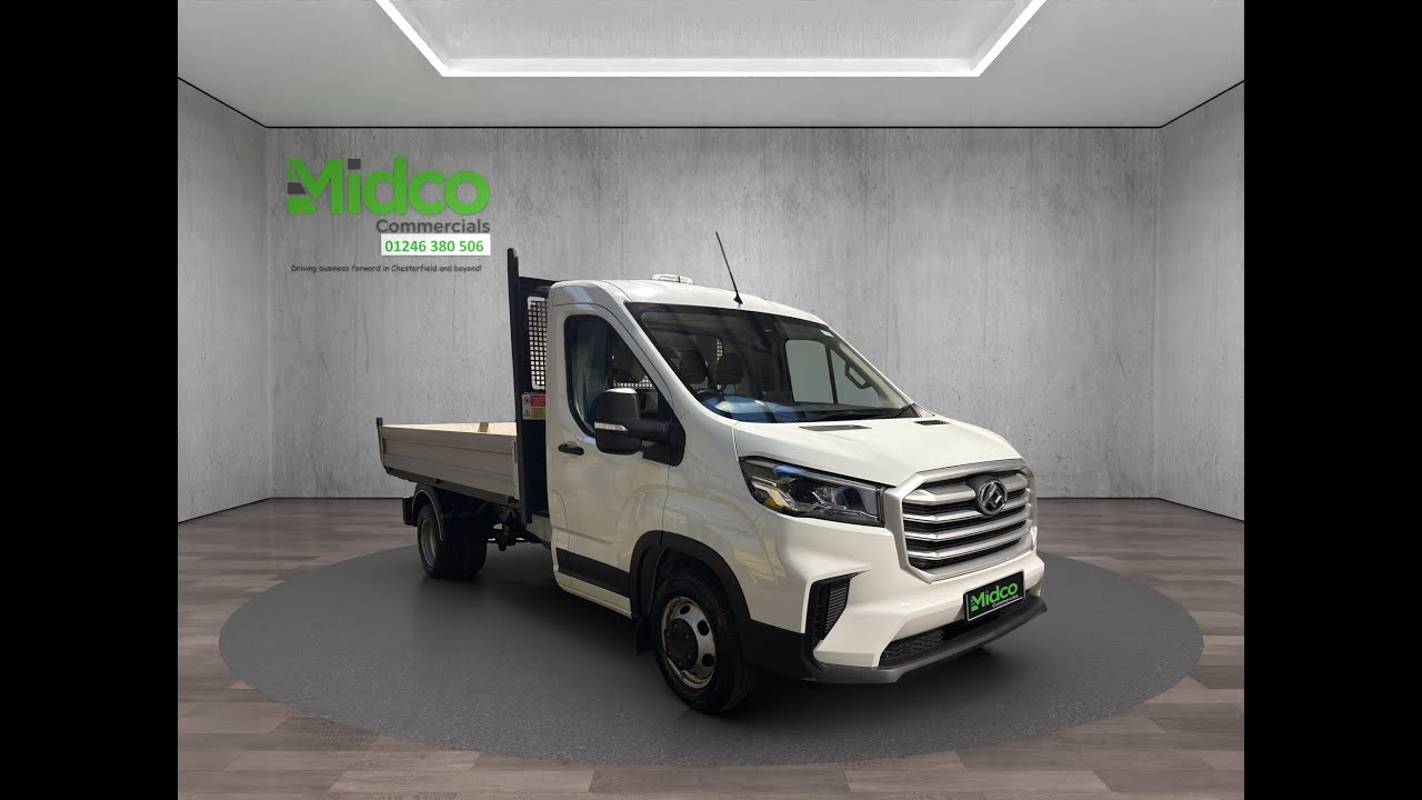 2023 Maxus Deliver 9 LWB Dropside Tipper