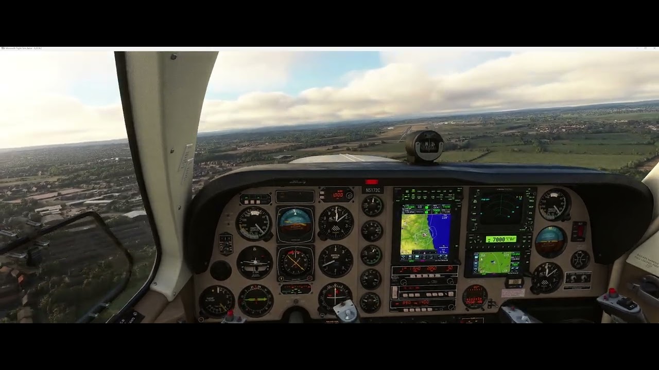 msfs 2020 ga into newcastle