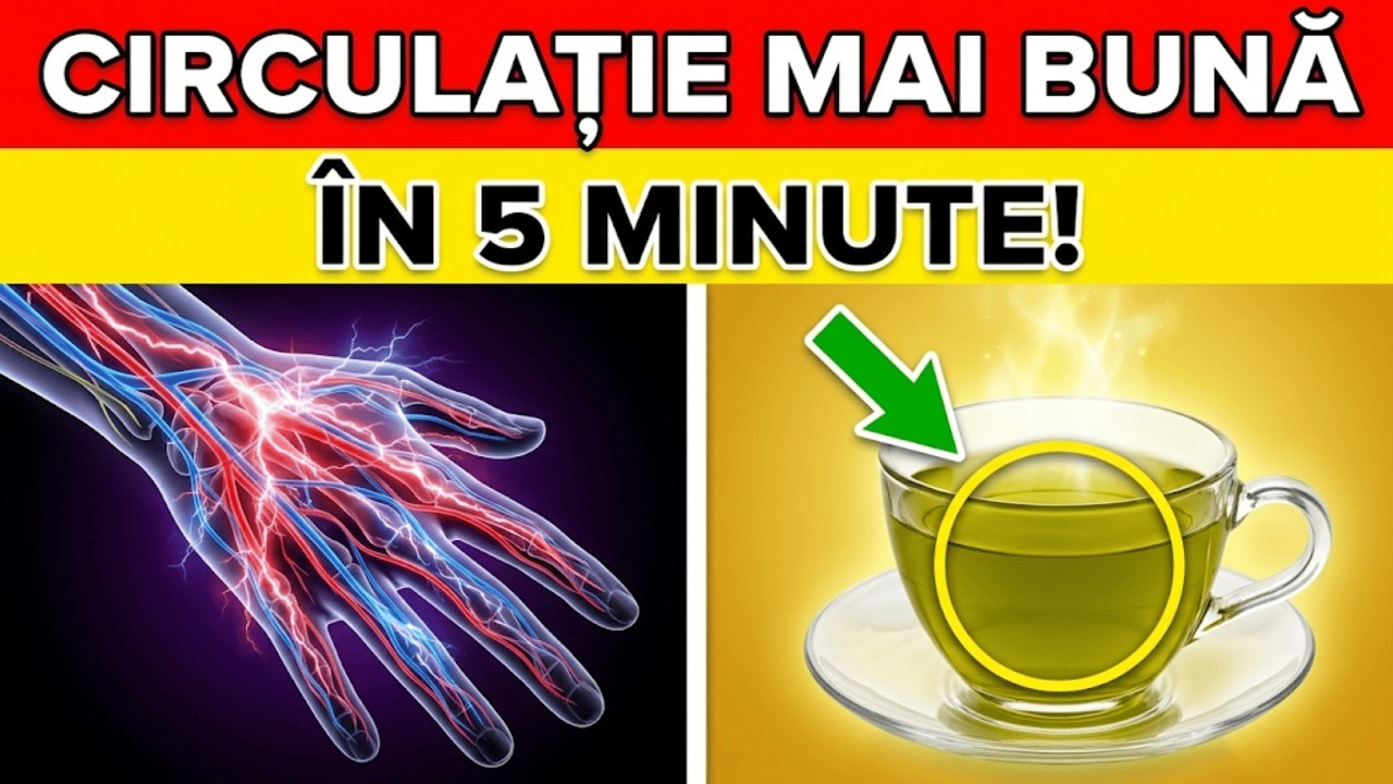 Peste 60? O Ceașcă Pentru Circulație Mai Bună În Minute - Scapă de Mâini și Picioare Reci