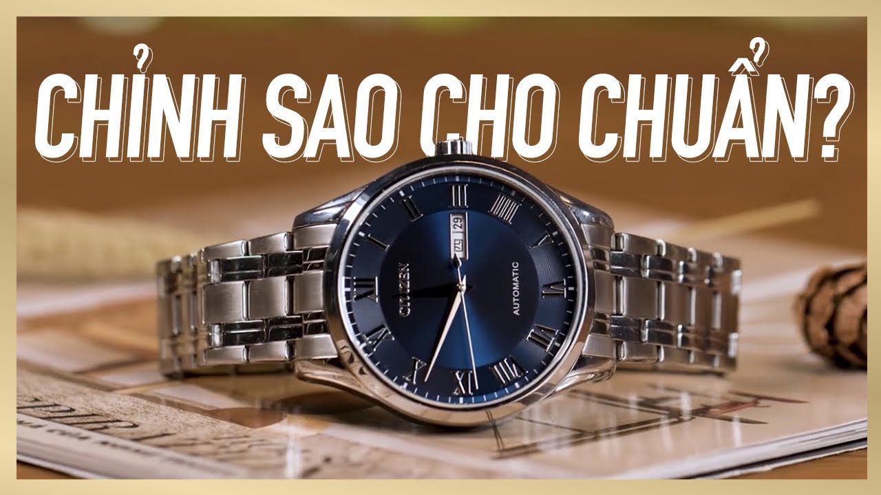 Mẹo chỉnh kim giờ cho đồng hồ thời trang đúng cách!