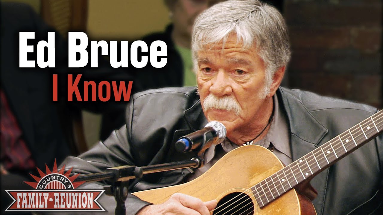 Ed Bruce sings 