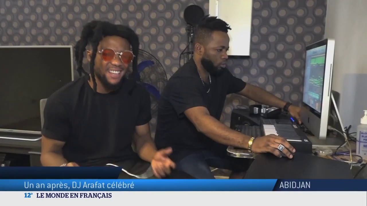 DJ Arafat célébré à Abidjan, en Côte d'Ivoire