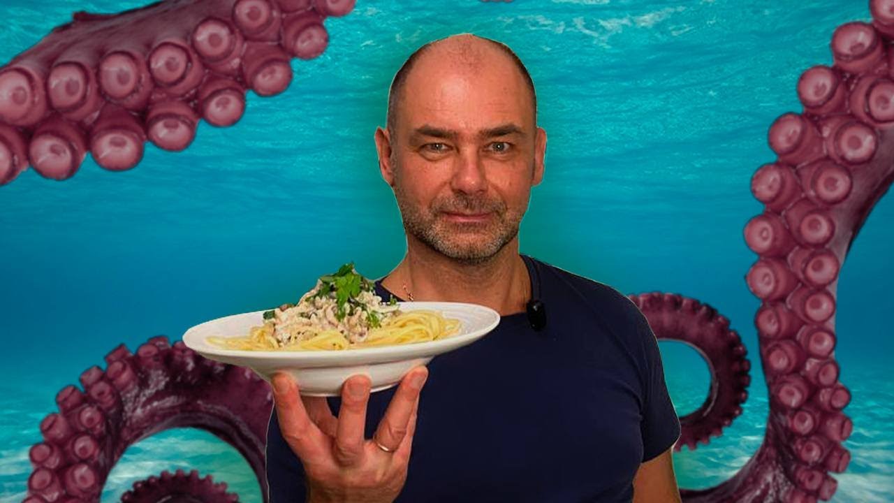 ПАСТА с ОСЬМИНОГАМИ ! Как ПРИГОТОВИТЬ Быстро и Вкусно ?