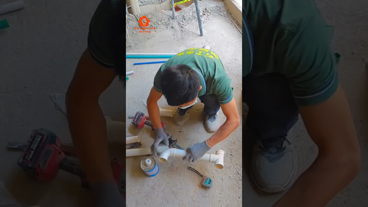 Change the sewer pipe#sewerpipe#plumbingtime#drainagepipe#sewerrepair
