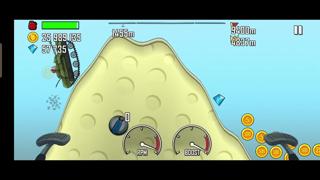 Tank Tidak Kuat Buat Nanjak - Hill Climb Racing Part 1