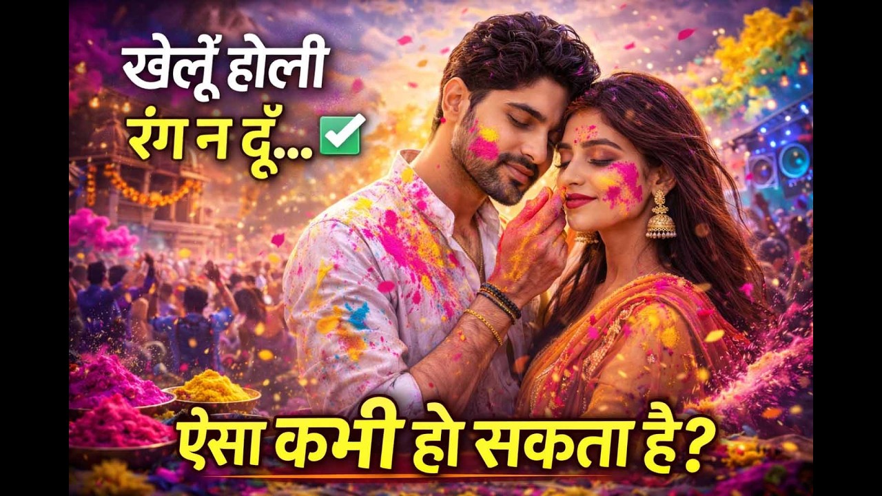 #holi आई i Holi love Festival  | New Hindi Holi Song 2026 | Dance holi DJ Song | Song -Sudhakar ban
