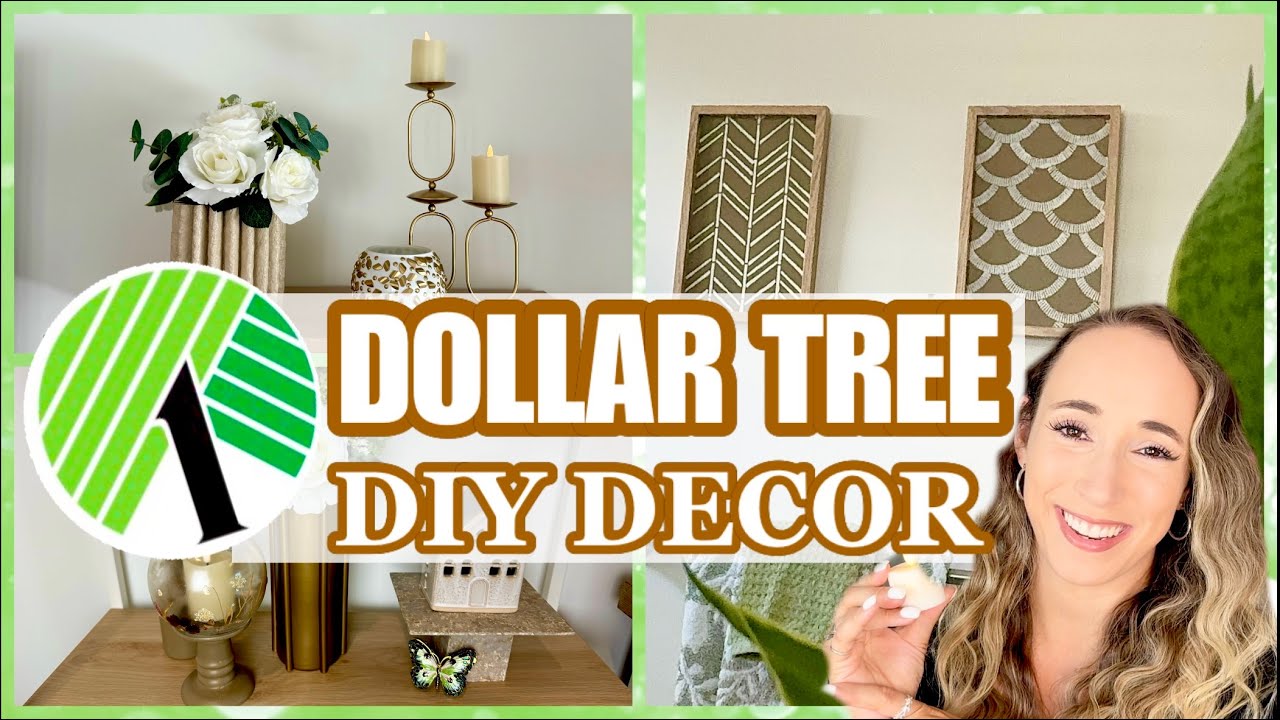 DOLLAR TREE DIY DECOR IDEAS THAT LOOK HIGH END
