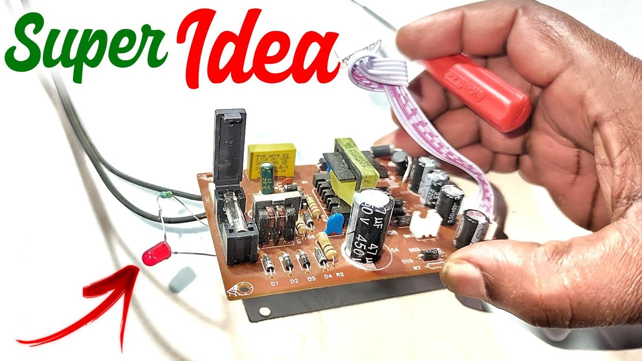 ⚡ये लगा लो SMPS खराब होते ही पता चल जाएगा 🔥• Power supply in indicator Kaise lagaen • Azad Technical
