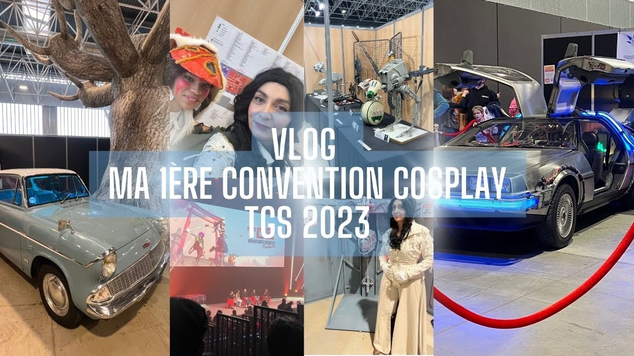 VLOG TGS 2023 - Ma première convention
