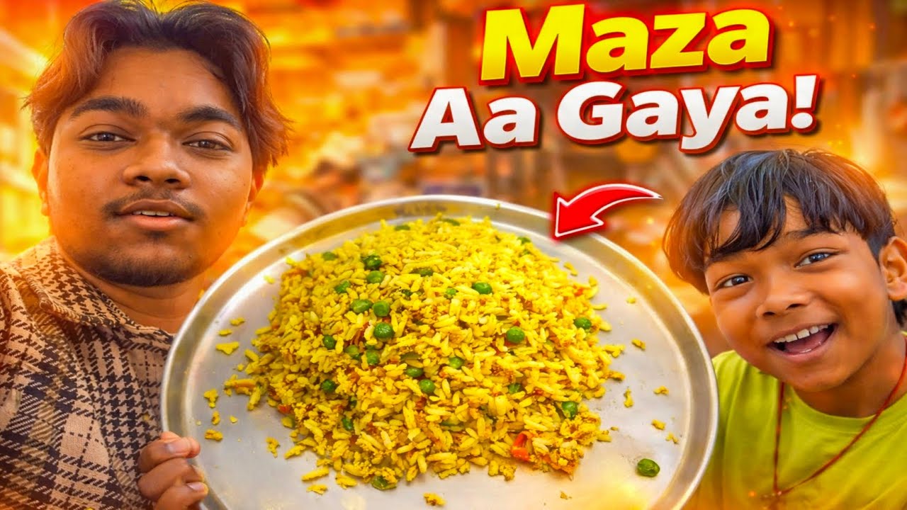 Egg Fried Rice kha kar Krishnav Babu ho gaye khush 😍 | Full Masti Vlog