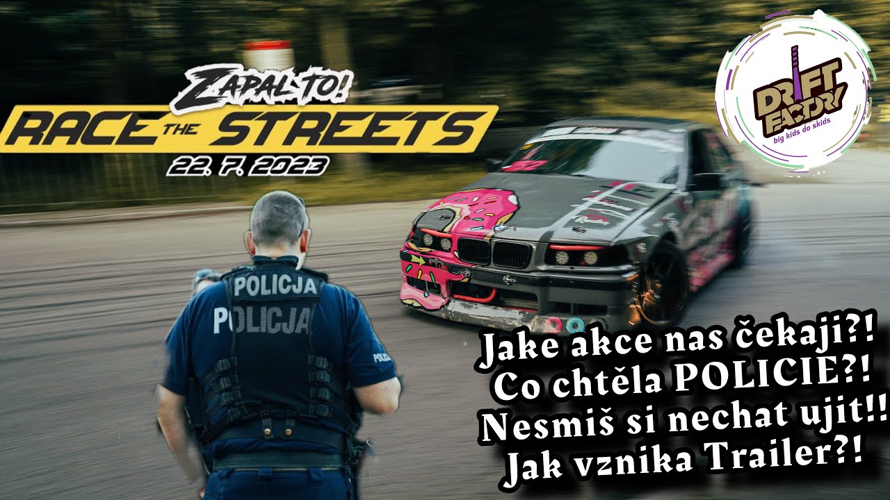 Zavod v Horach !!! | Testujeme trať | DriftFactory vol.1 | Už brzdim | Co chtěli policajti ? |