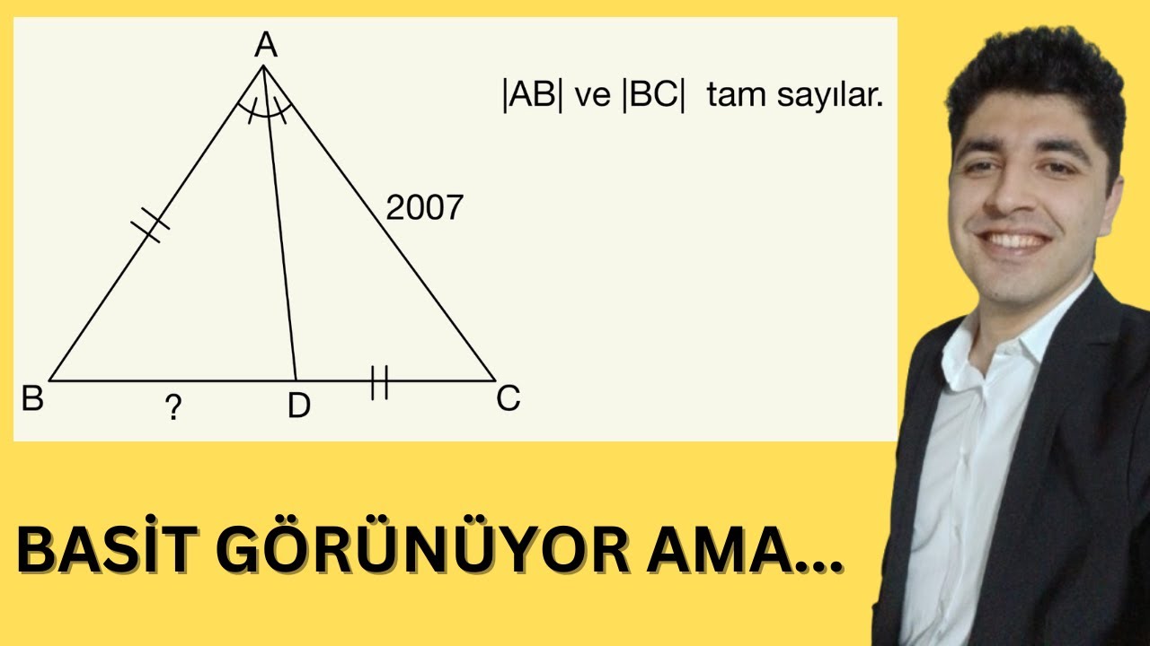 Olimpiyat | 6 Dakikanızı Bu Güzel Geometri Sorusuna Verin