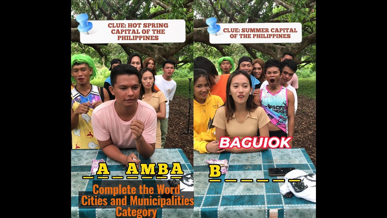 Complete the Word Cities and Municipalities Category