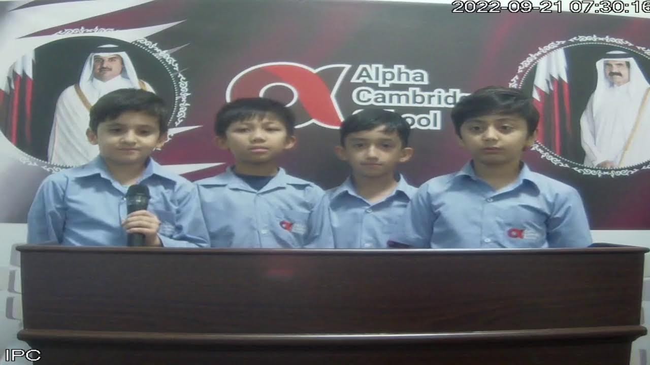 Alpha School Live Broadcast 21 Sep 2022