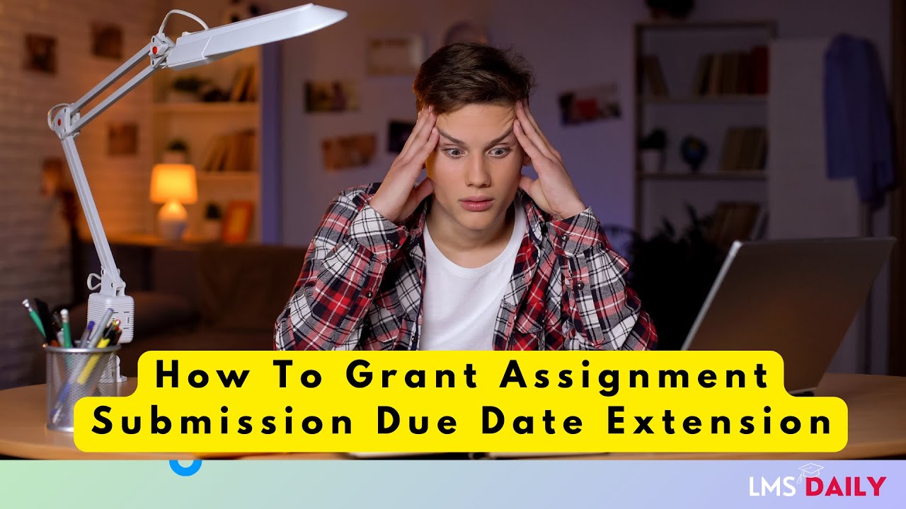 How to Grant Assignment Deadline Extension #moodle #education #elearning #student #teacher #edtech