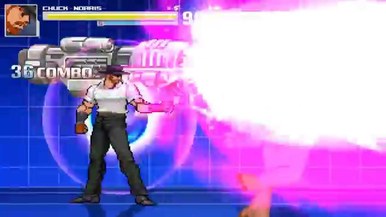 CHUCK NORRIS vs All Characters MUGEN 2014