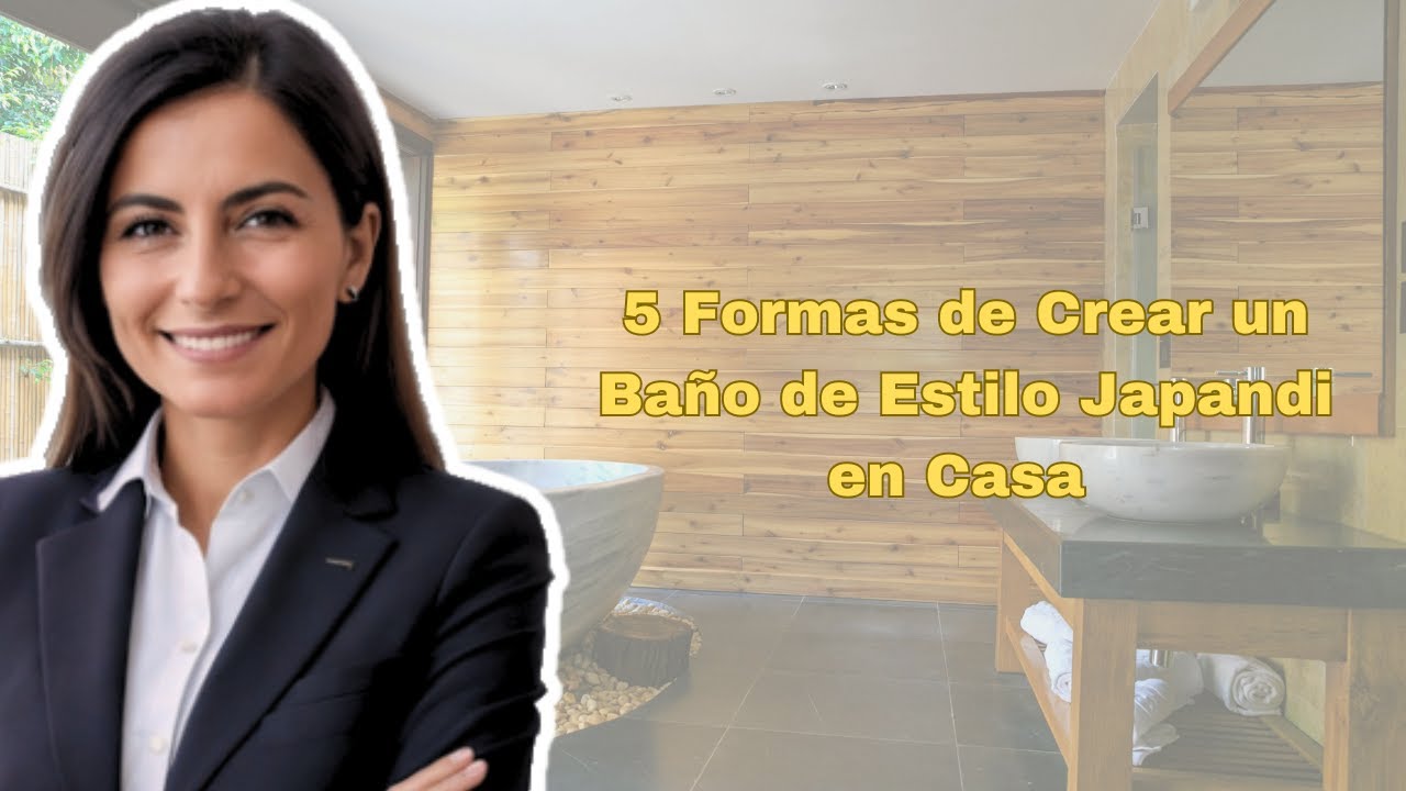 5 Formas de Crear un Ba&ntilde;o de Estilo Japandi en Casa