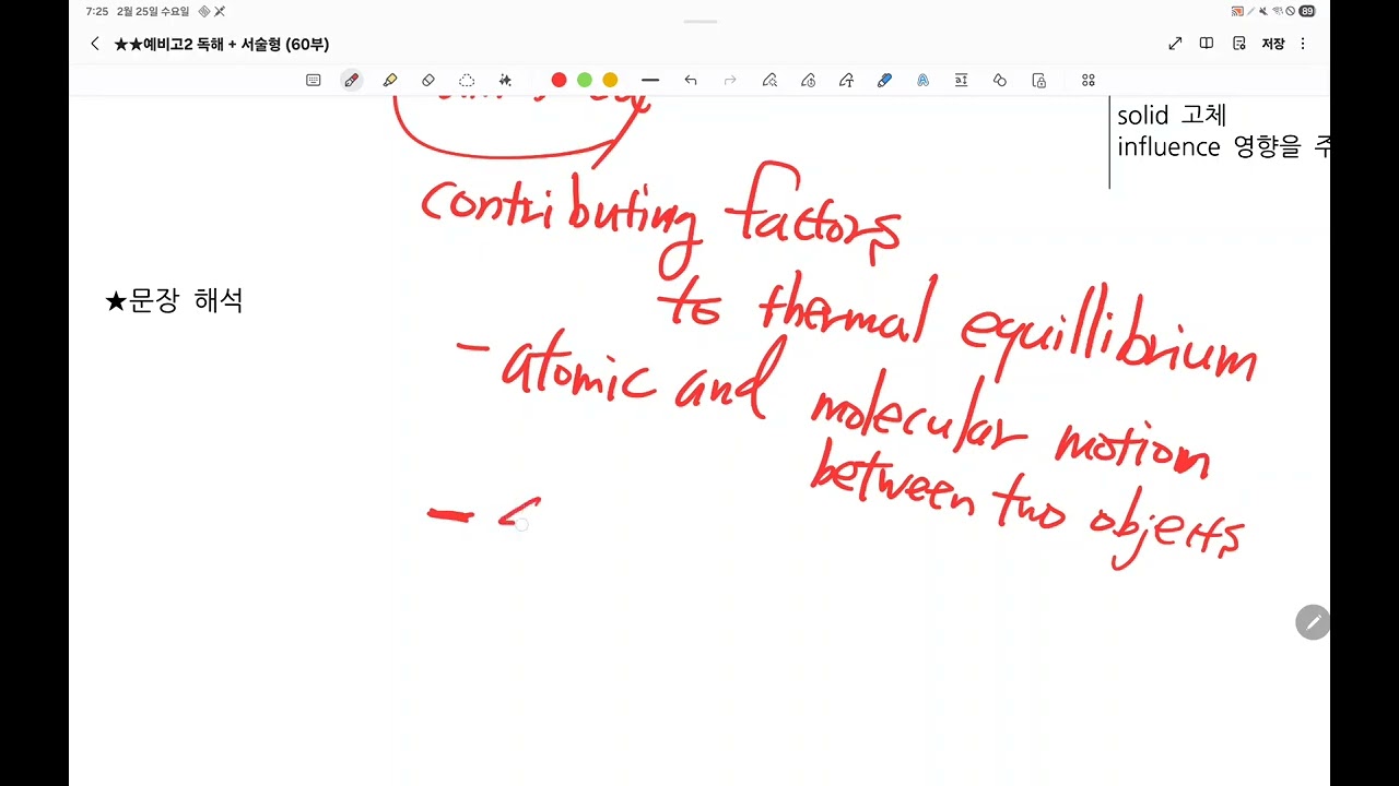 예비고2지문분석 수라영독 미니테스트 21