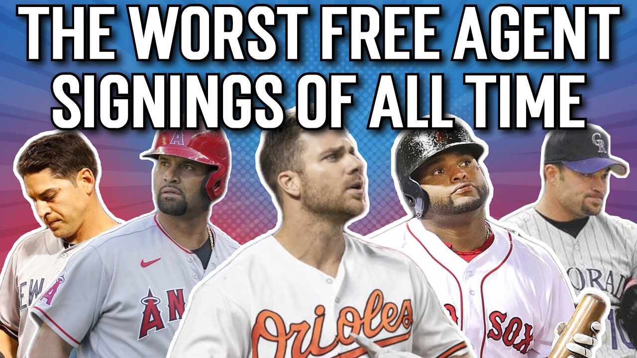 The WORST MLB Free Agents Signings of All Time