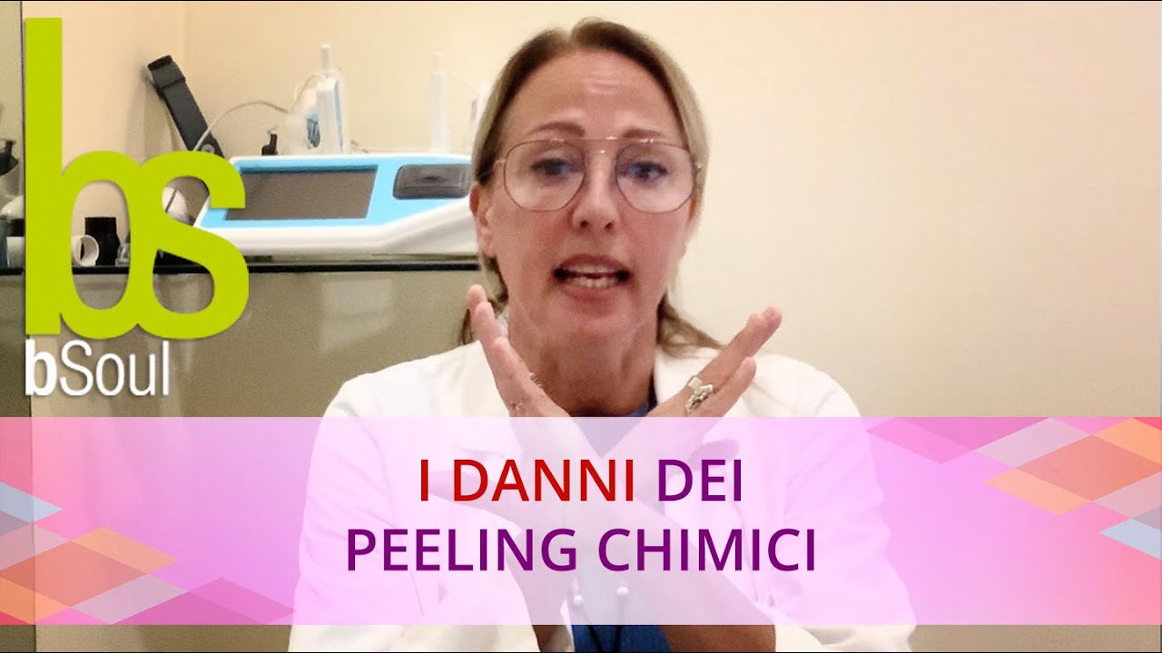 I danni dei peeling chimici! 