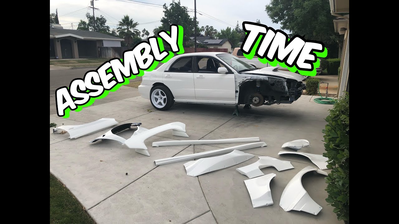 ASSEMBLING MY WIDEBODY WRX