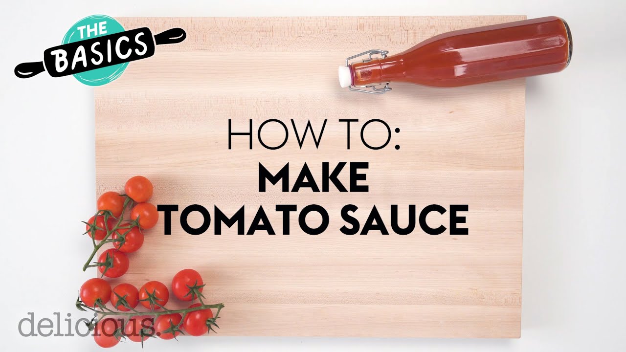 How To Make Authentic, Homemade Tomato Sauce | delicious. Australia