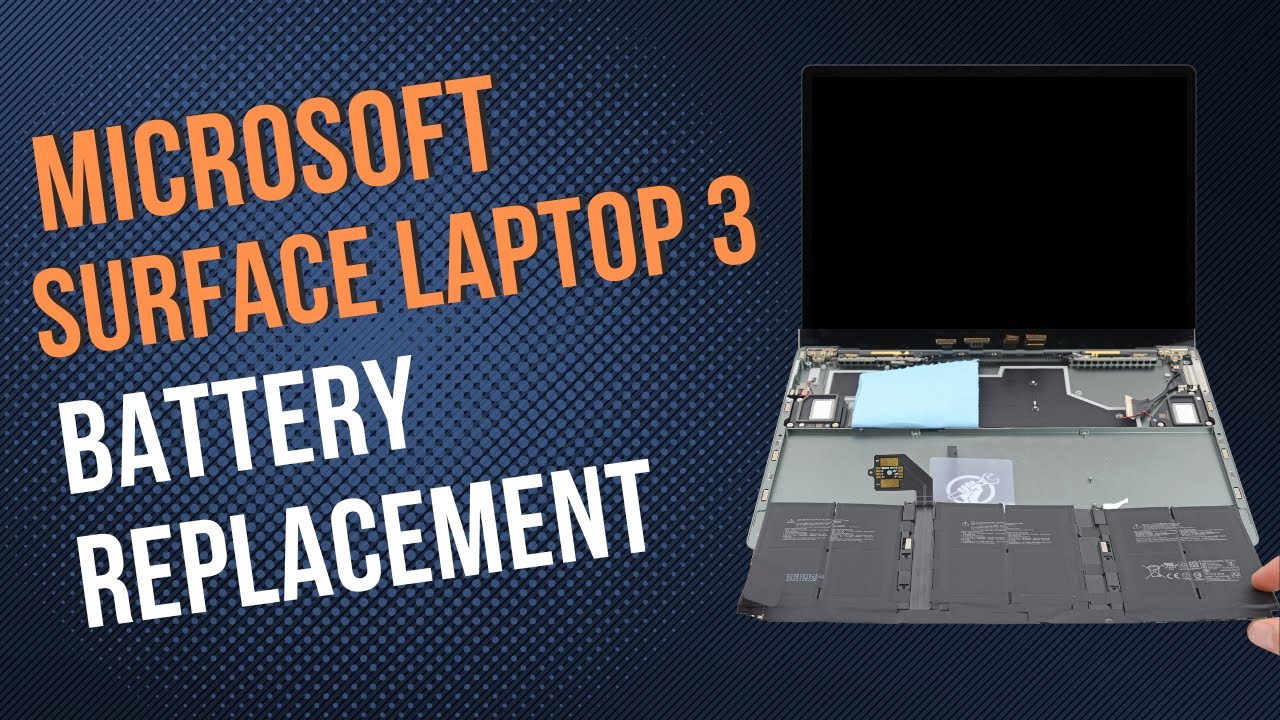 Microsoft Surface Laptop 3 Battery Replacement EXPOSED