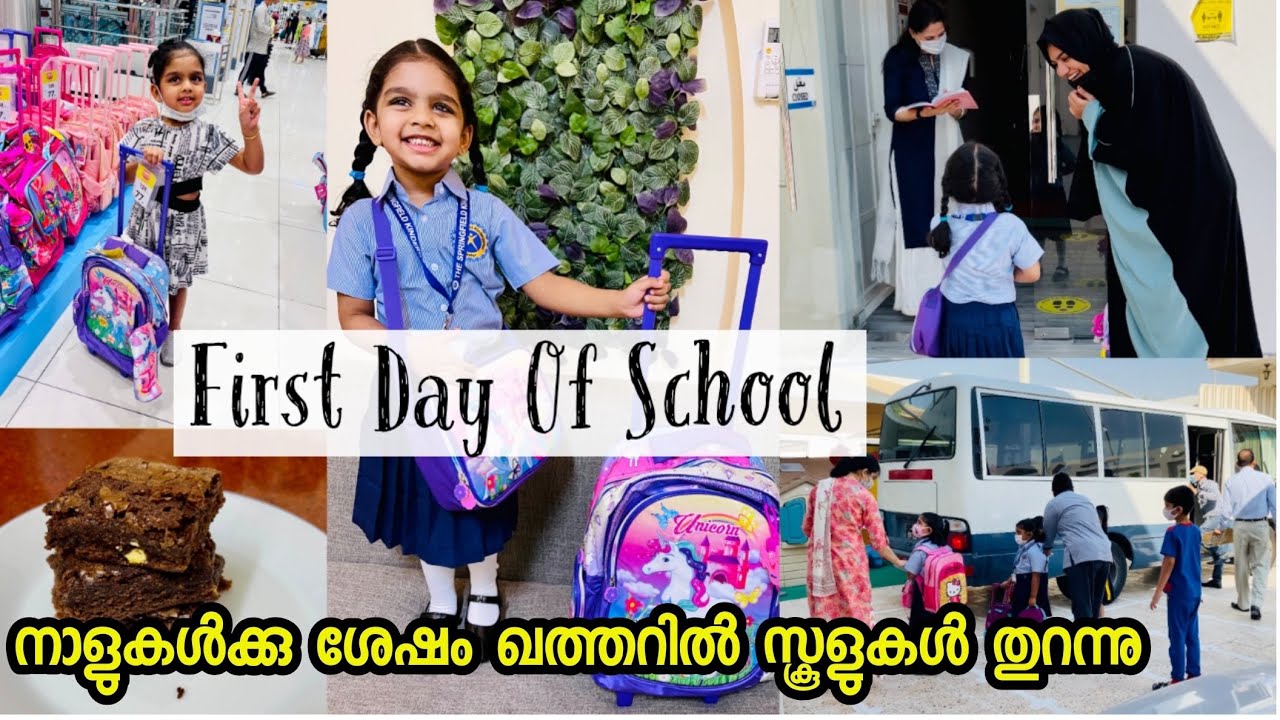 അയ്നൂട്ടി ആദ്യമായ്  സ്കൂളിലേക്ക്🥰Aynootys FirstDay Of School|Back To School Shopping #ayrahsdreamzz