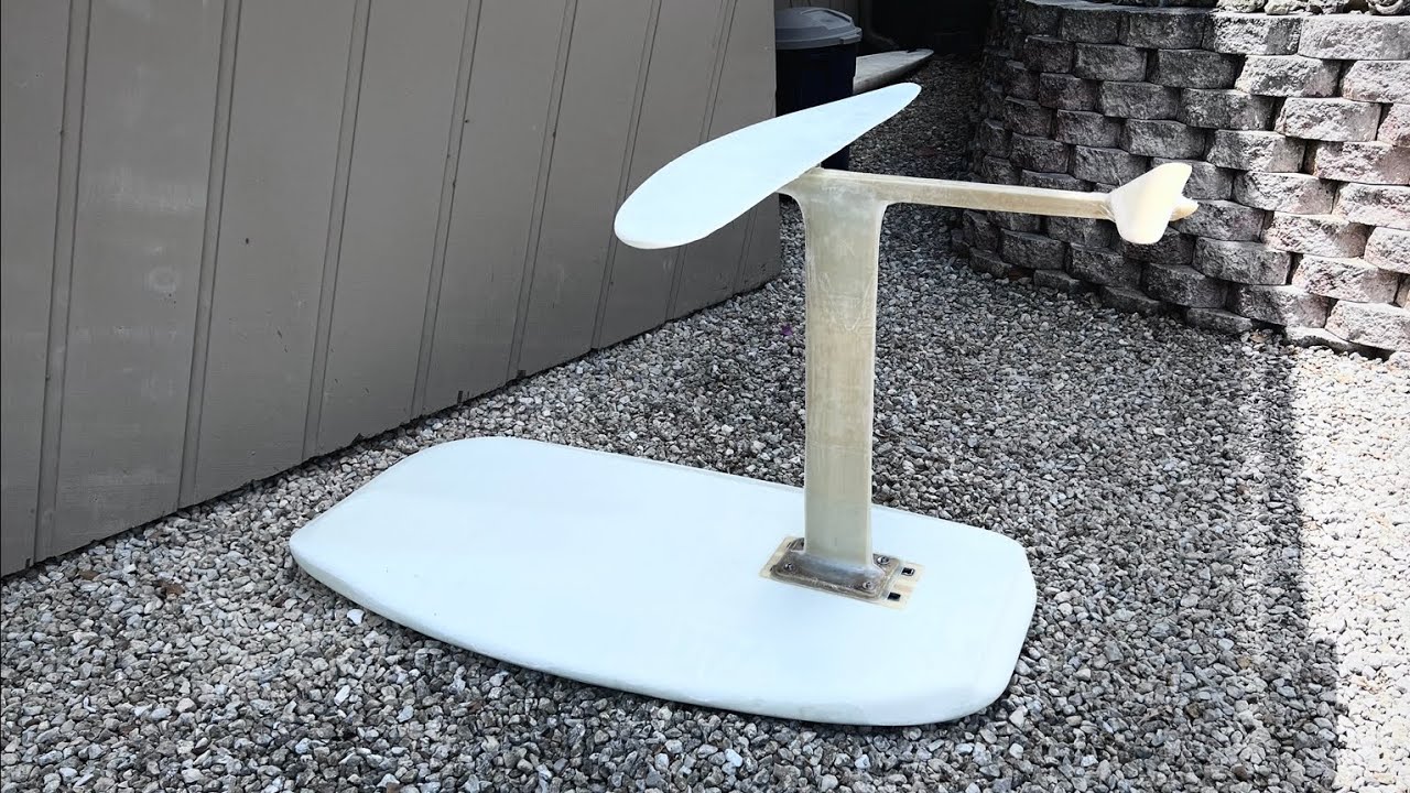 DIY Hydrofoil surfboard build