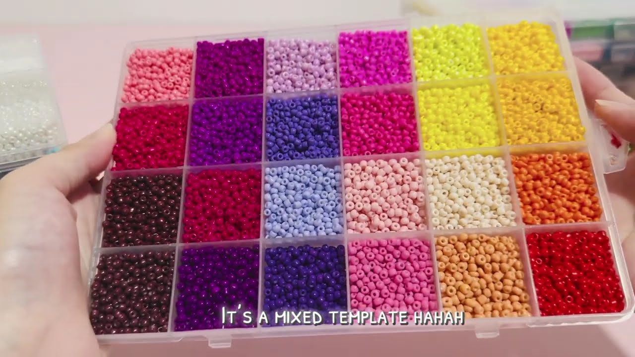 Beads tour! Beads haul! Got a lot of new different beads! Yeahhh 🤩😆#unboxing #beadshaul