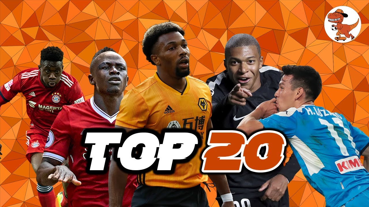 Top 20 Fastest Football Players 2020/2021