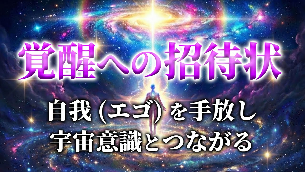 覚醒への招待状。自我（エゴ）を手放し、宇宙意識とつながる