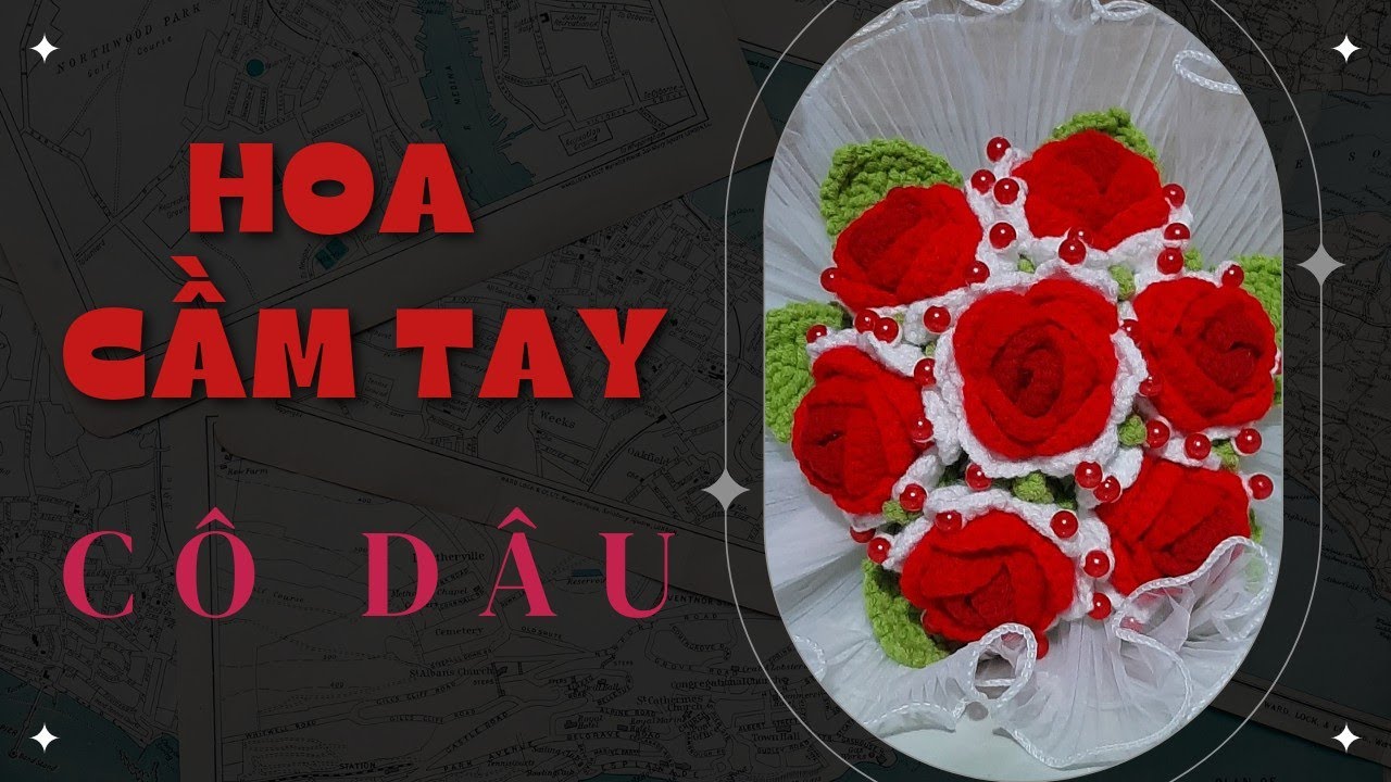 HOA CẦM TAY CÔ DÂU - HOA HỒNG /ROSE IN THE BRIDE'S HAND